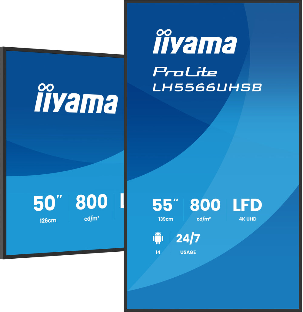 iiyama ProLite LFDs LH5566UHSB-B1AG