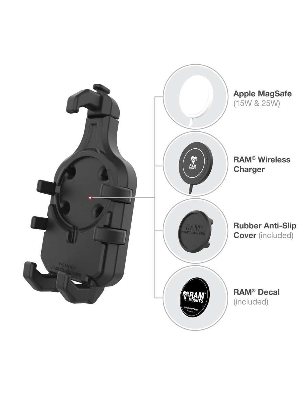 RAM Mounts Cradles RAM-HOL-PD5BU