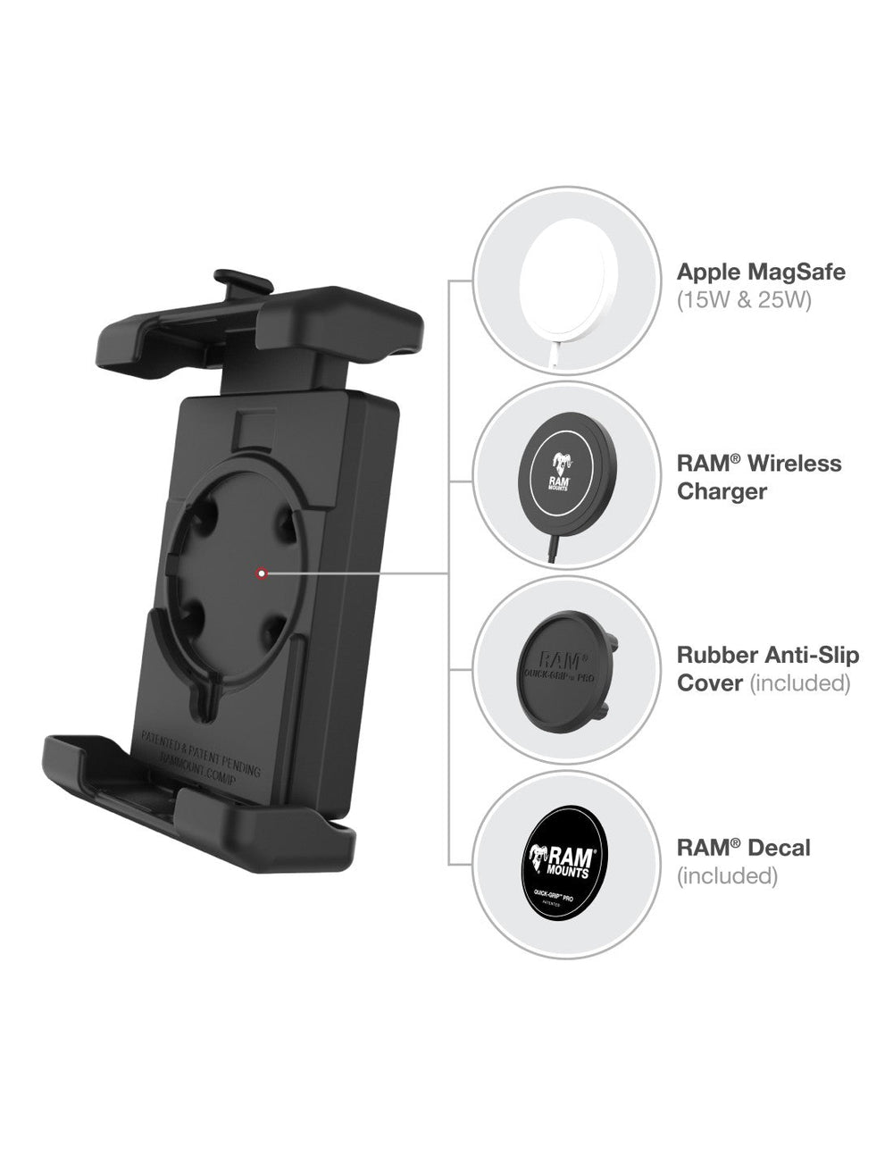 RAM Mounts Cradles RAM-HOL-PD7BU