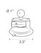RAM Mounts Ball Bases (size: B) RAP-B-224-1U